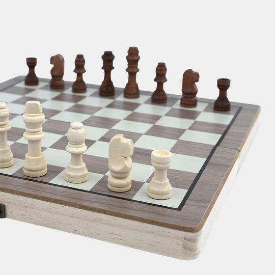 Omega Wooden Foldable Chess Set