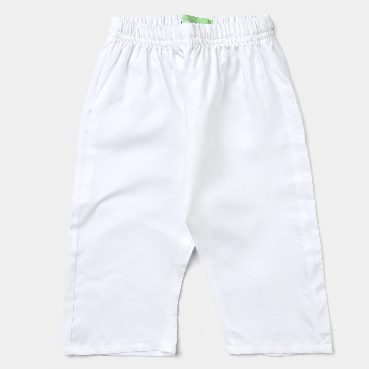 Infant Boys Poly Viscose Eastern Bottom-White