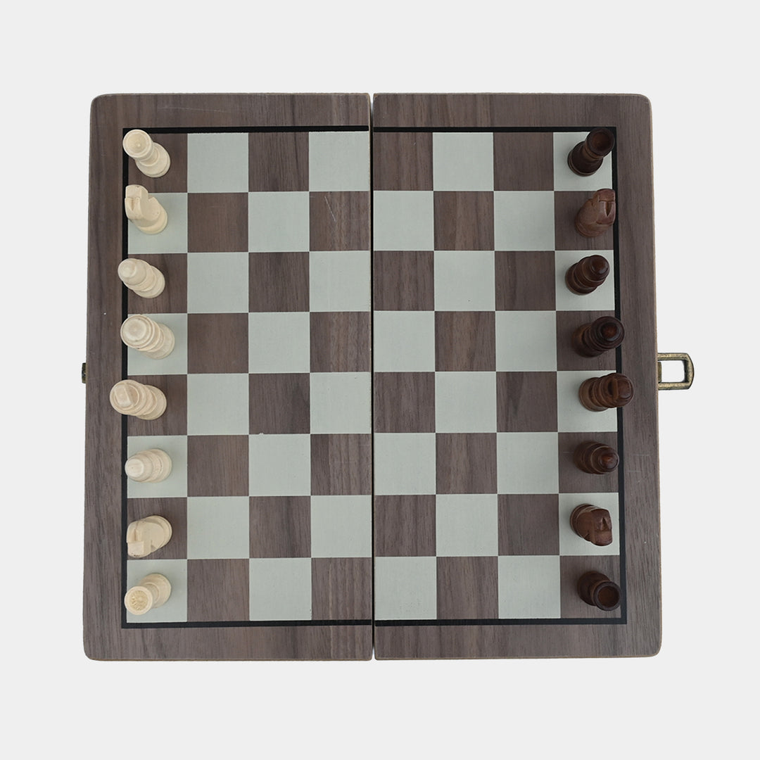 Omega Wooden Foldable Chess Set