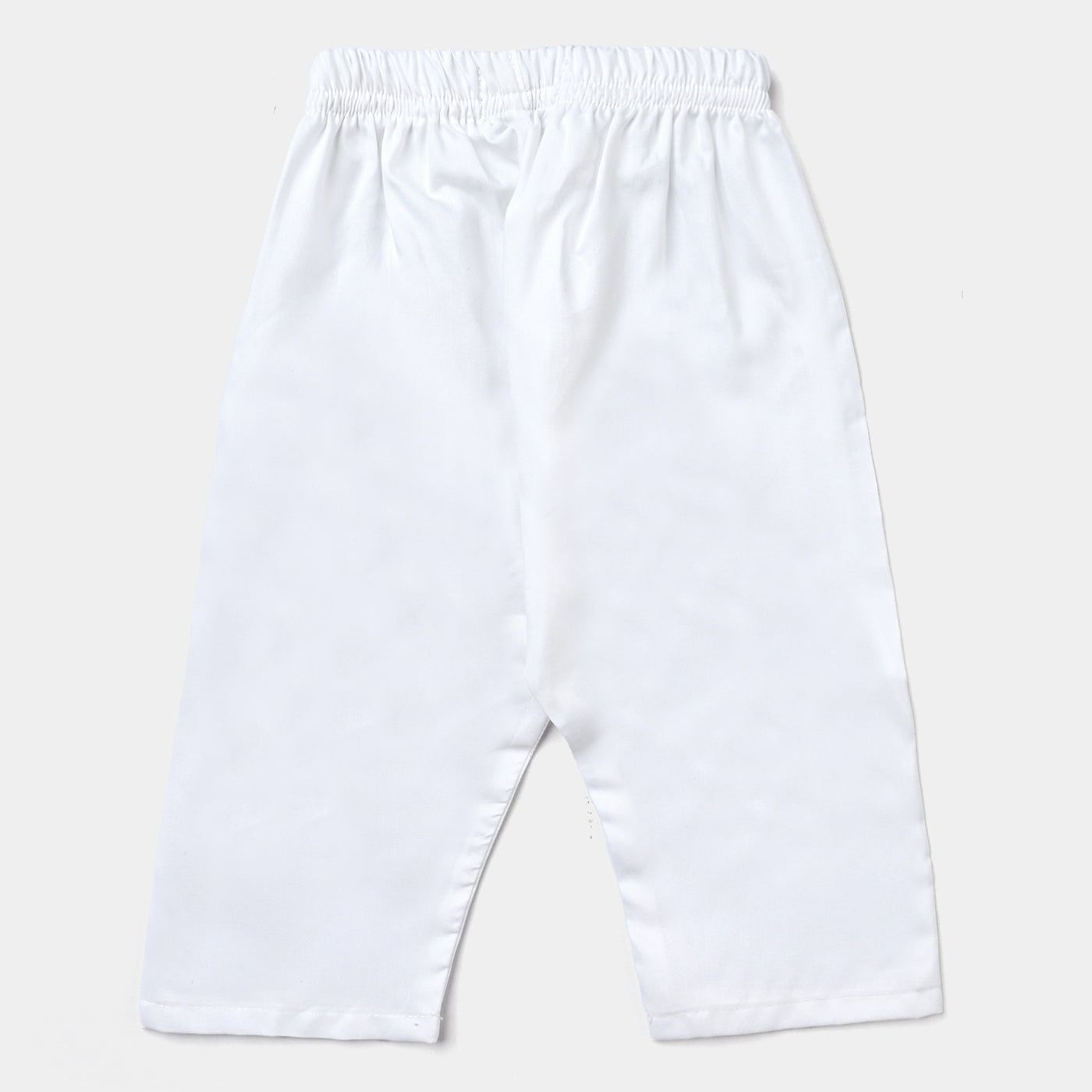 Infant Boys Poly Viscose Eastern Bottom-White