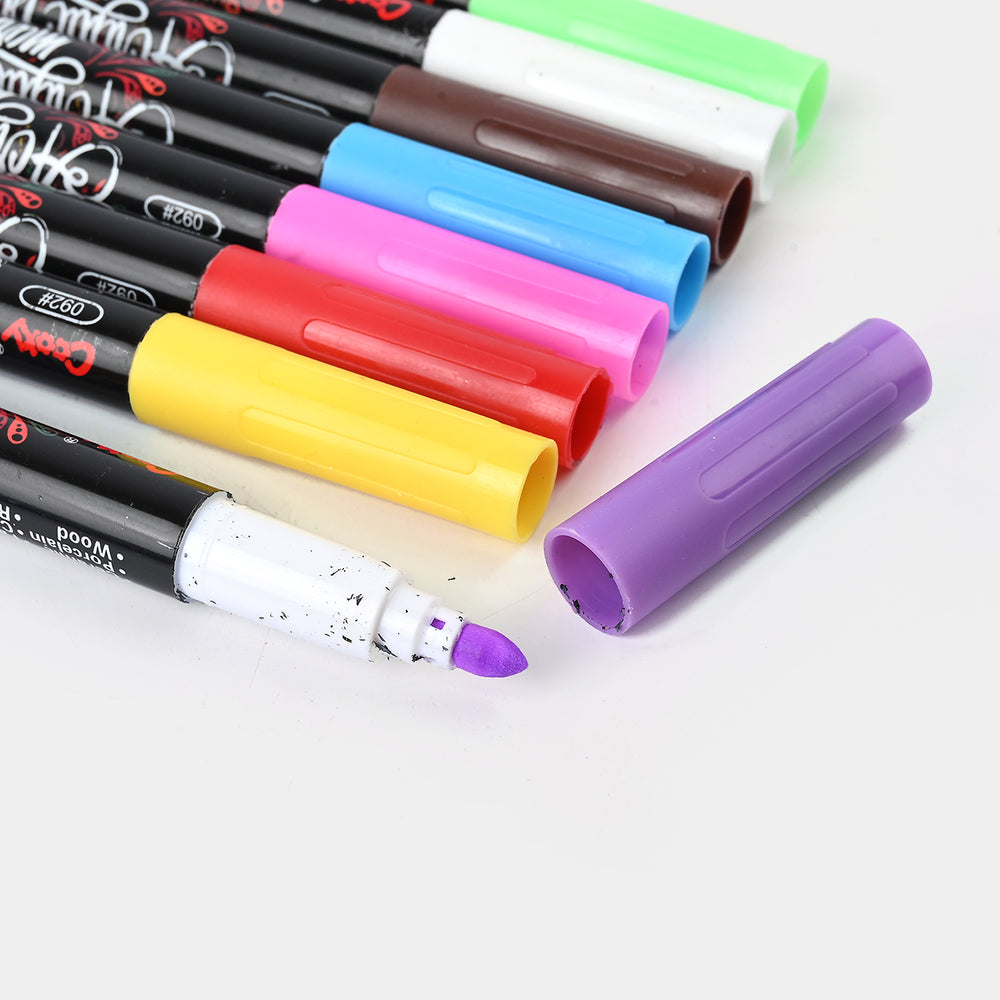 Acrylic Marker Set 8PCs