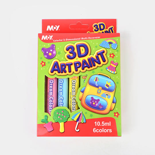 3D Art Paint Colors