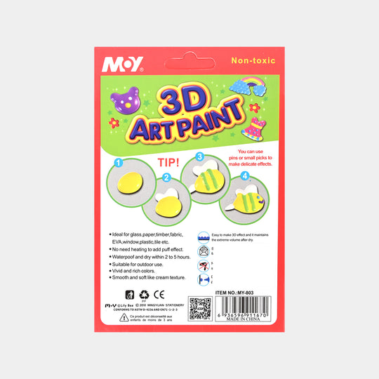 3D Art Paint Colors