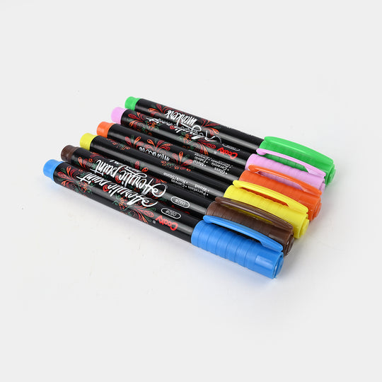 Acrylic Marker Set 6PCs