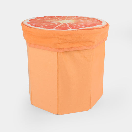 Orange Design Foldable Laundry Box