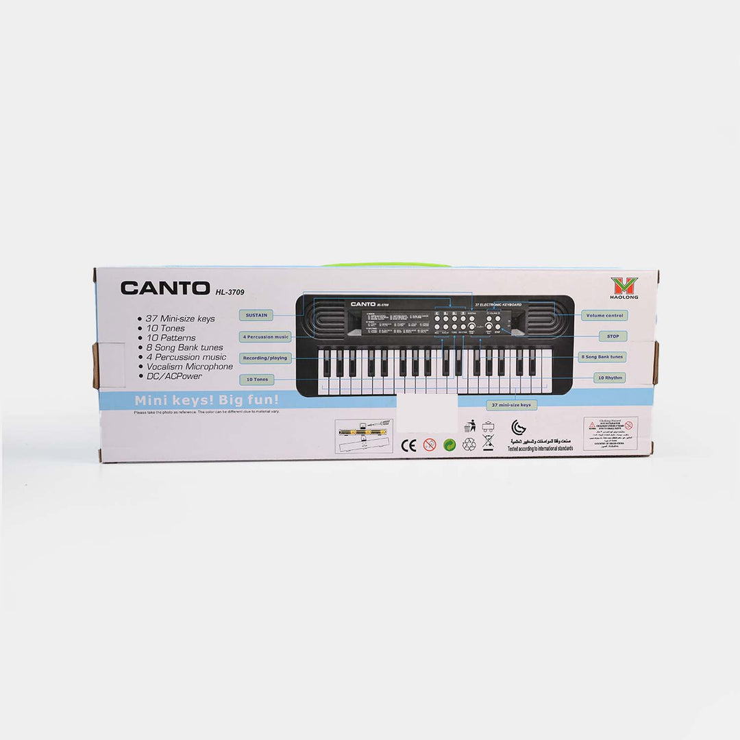 Electric Organ Keys Piano 37keys With Microphone