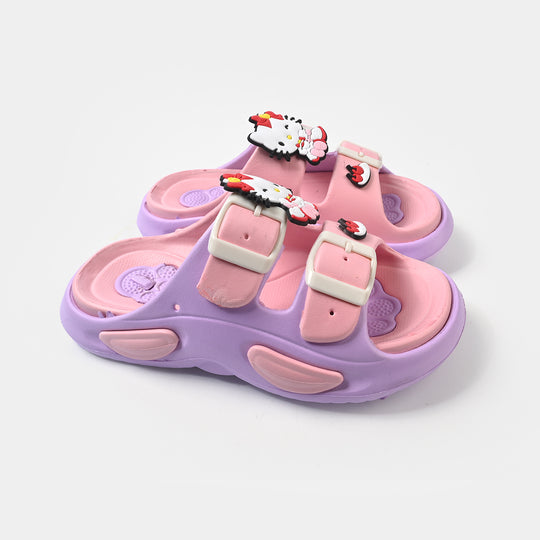 Girls Slipper A11+33-Purple