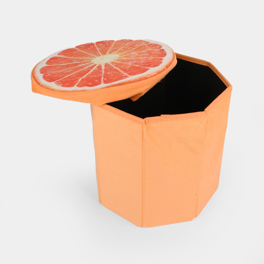 Orange Design Foldable Laundry Box