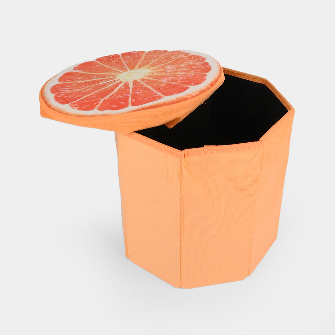 Orange Design Foldable Laundry Box