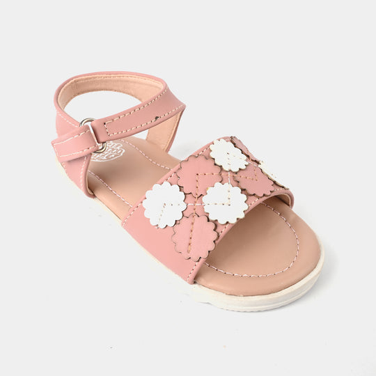 Girls Sandal 1306-Pink/White