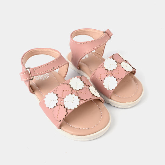 Girls Sandal 1306-Pink/White