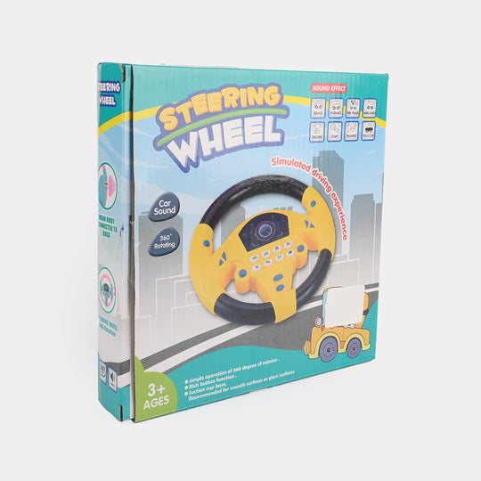 Toy Steering Wheel with Sound Effects | Interactive Driving Fun for Kids