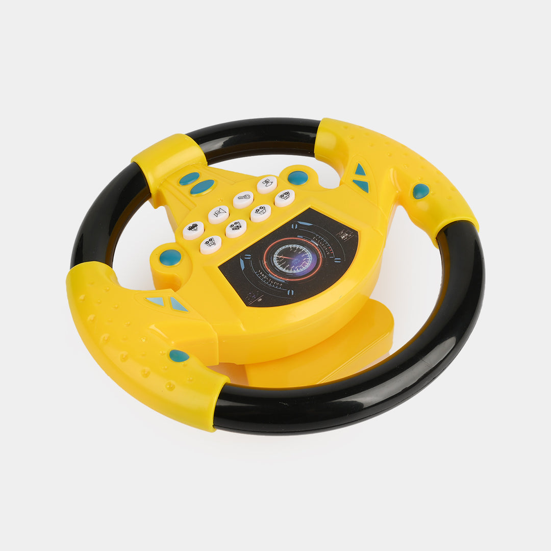 Toy Steering Wheel with Sound Effects | Interactive Driving Fun for Kids