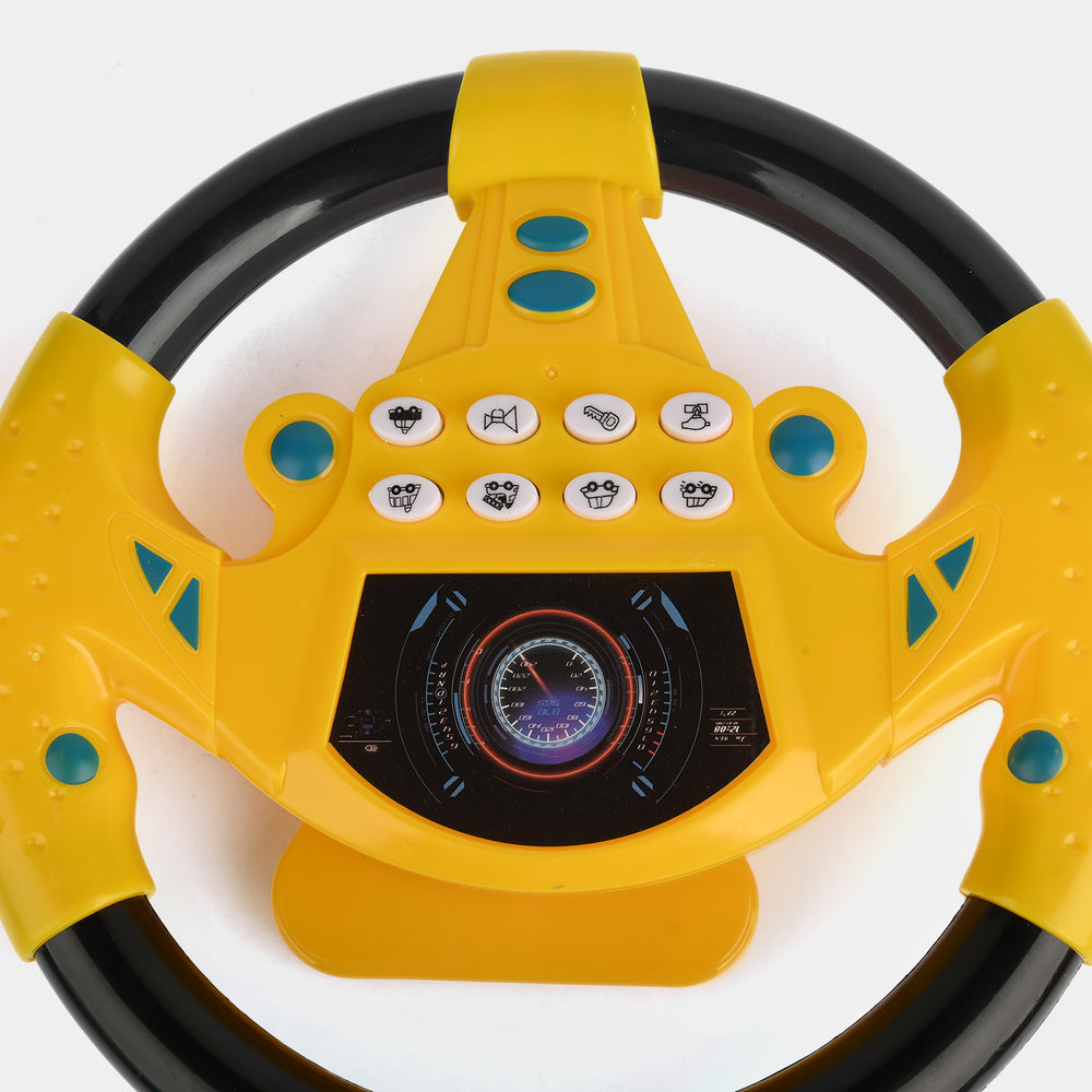 Toy Steering Wheel with Sound Effects | Interactive Driving Fun for Kids