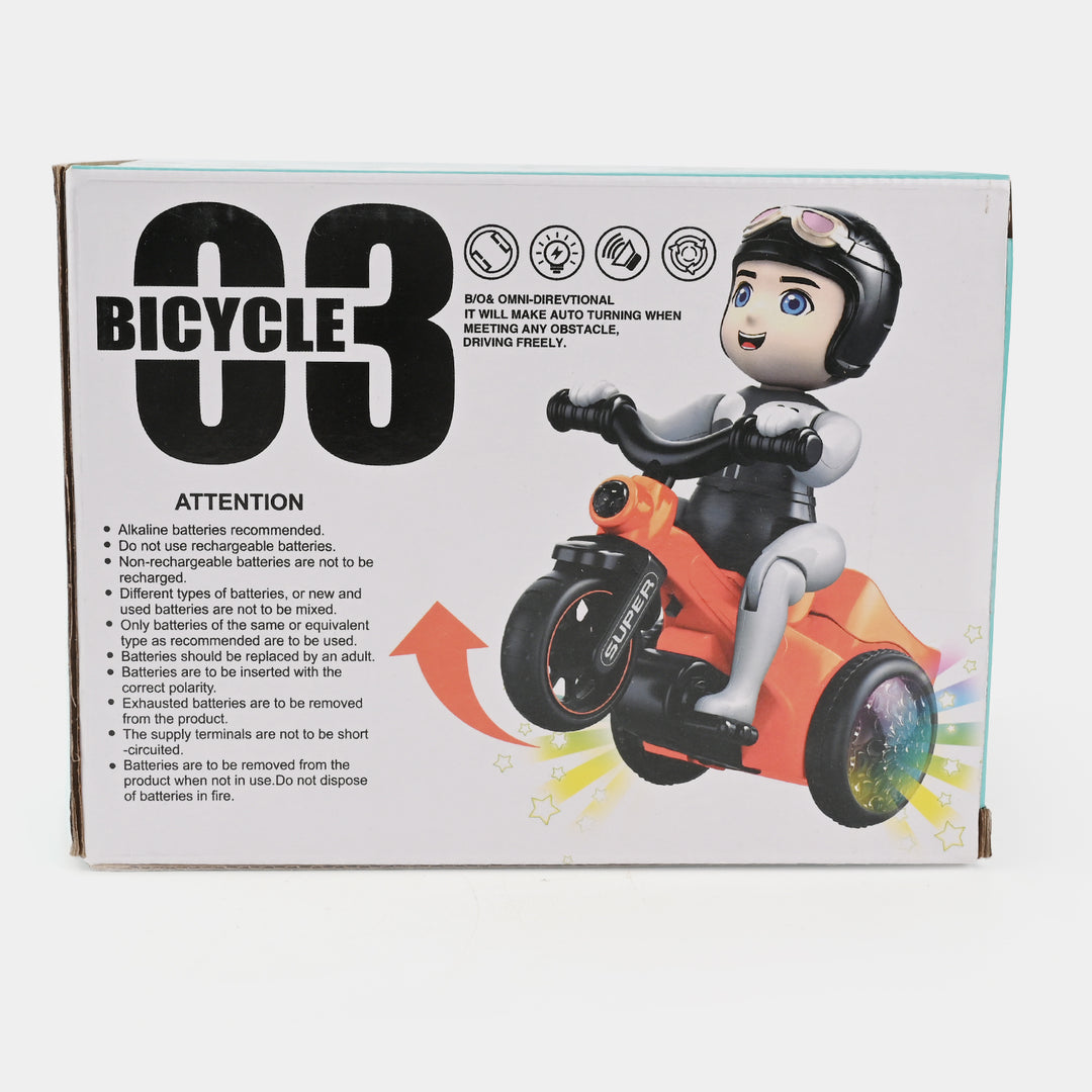 Tricycle With Light & Sound For Kids