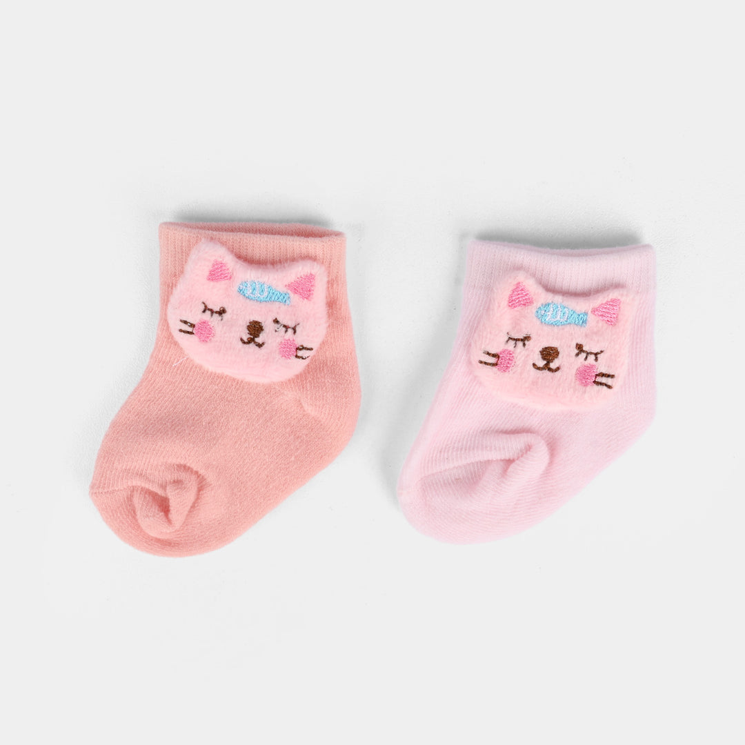 Baby Socks & Wrist Rattle Band Set – 6 Months