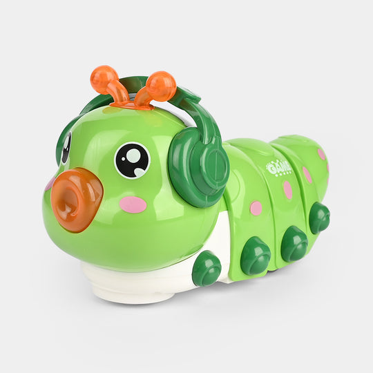 Cartoon Insect Interactive Toy with Light & Music
