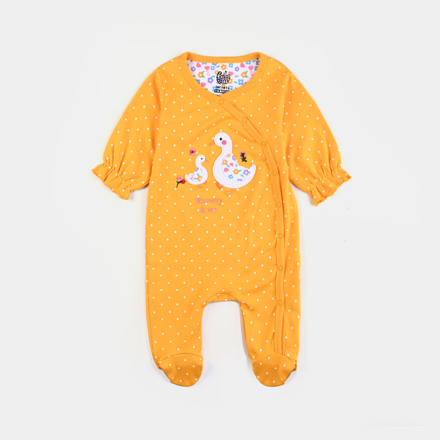 Infant Boys Knitted Romper MUMMY AND ME-Citrus