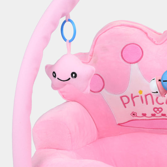 Princess Rattle Baby Floor Seat/Support Sofa Seat - 6M+