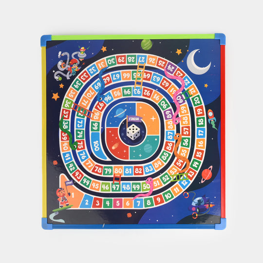 Board Game 2 IN 1 Ludo Snake & Ladder