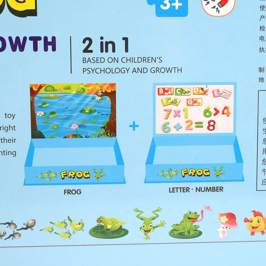 Frog Life Growth 2-in-1 Educational Puzzle