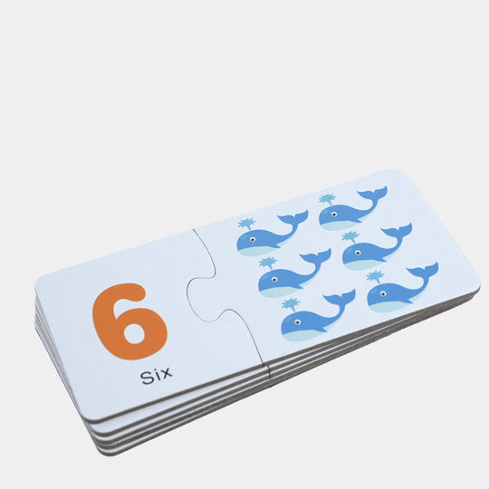 Wooden Number Match & Counting Set