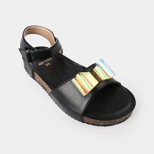 Girls Sandal 40-110-BLACK