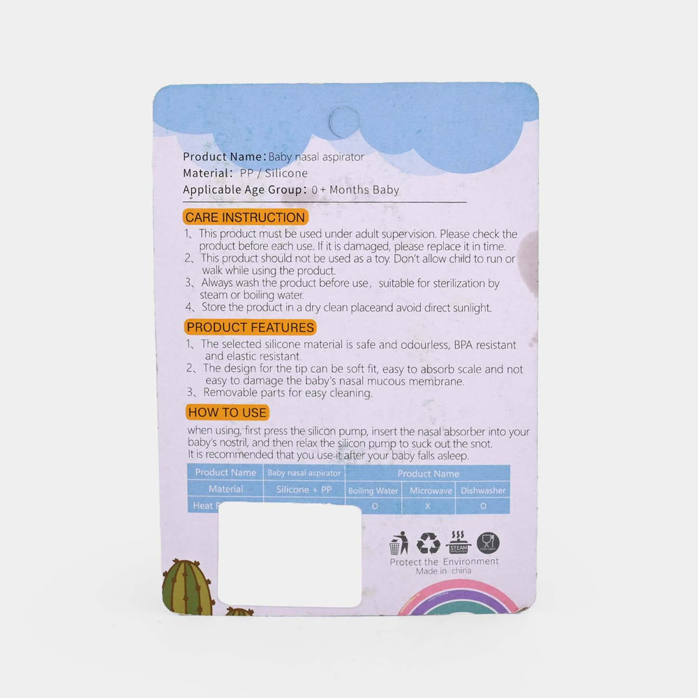 Baby Nasal Aspirator | Blue