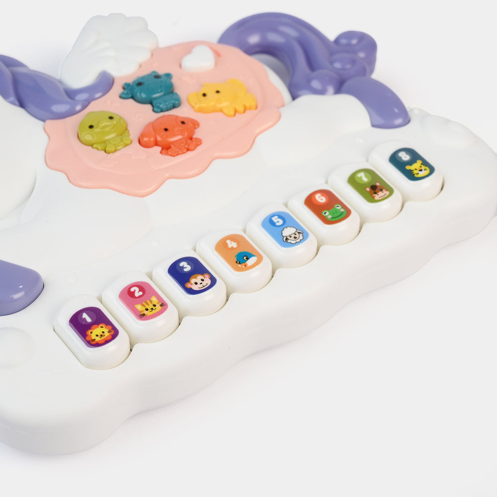 Multifunctional Musical Keyboard with Lights