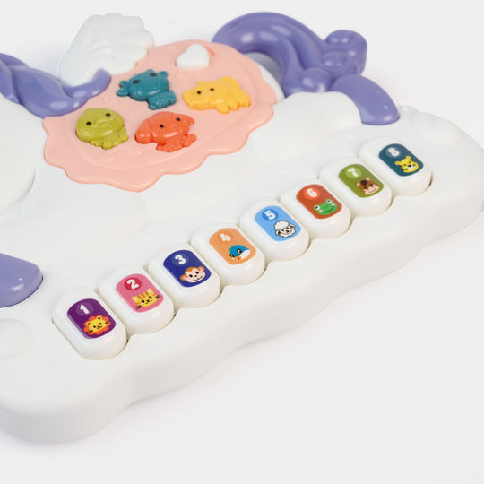 Multifunctional Musical Keyboard with Lights