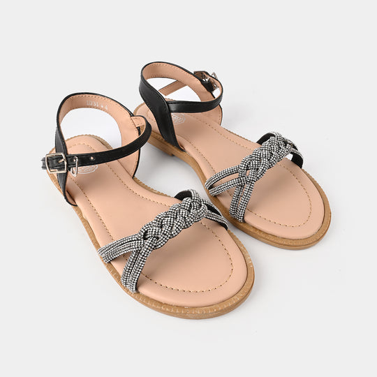 Girls Sandal 1031-4-BLACK