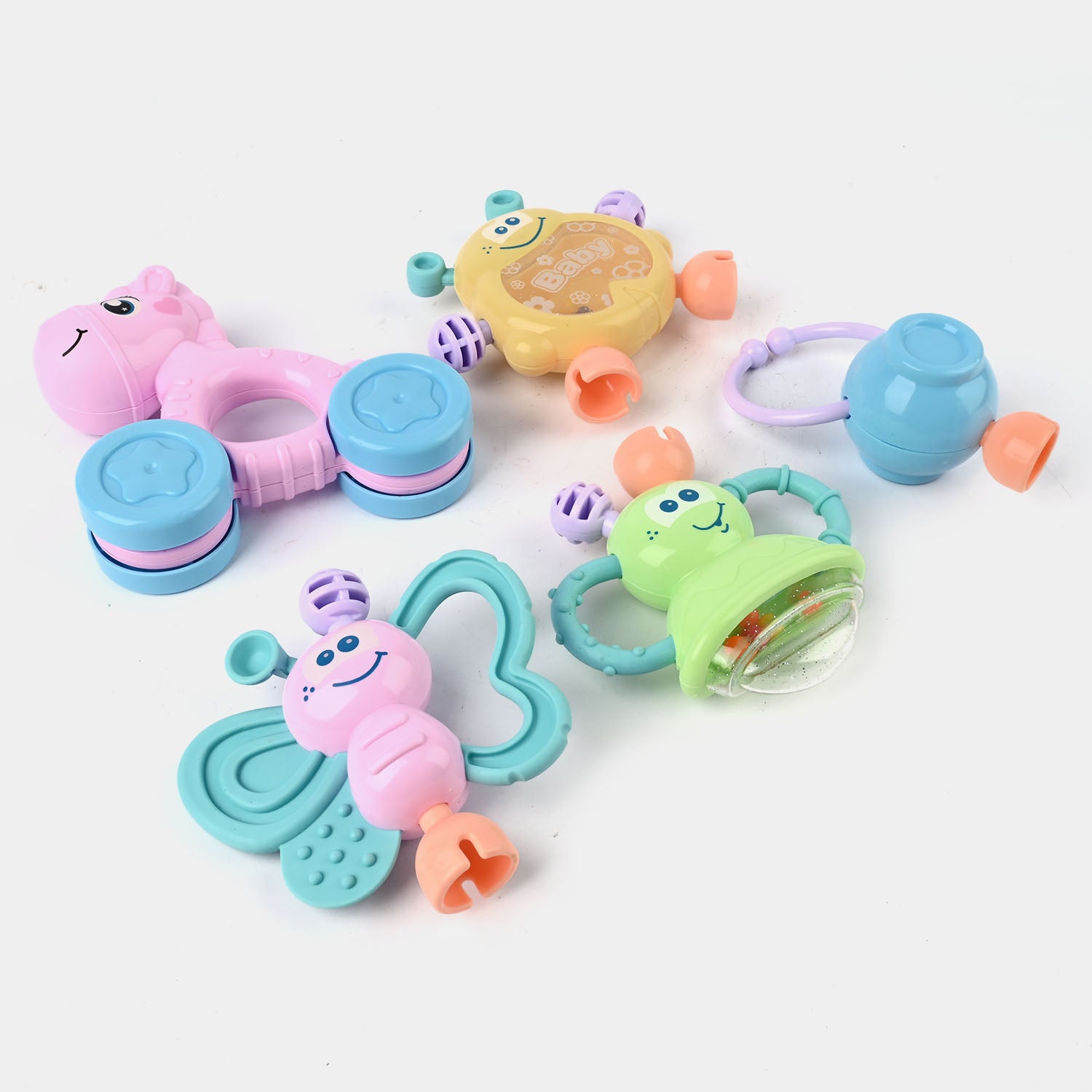 Baby Rattle Box 5Pcs E-C-GREY Price in Pakistan | Bachaa Party