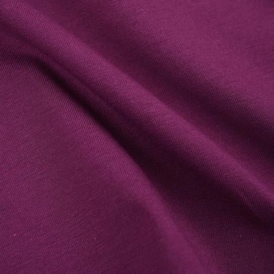Girls Lycra Jersey T-Shirt Love-Purple