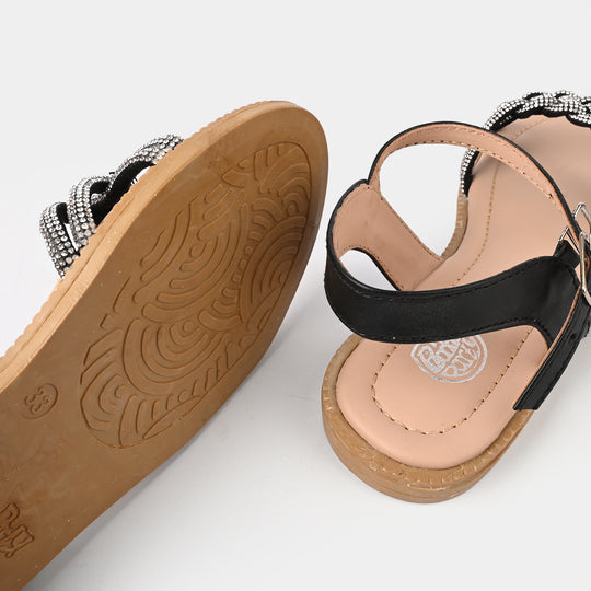 Girls Sandal 1031-4-BLACK