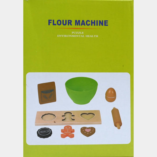 Educational Wooden Mixer & Baking Playset