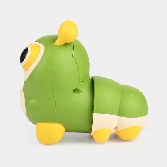 Cute Electric Caterpillar with Light & Music Toy