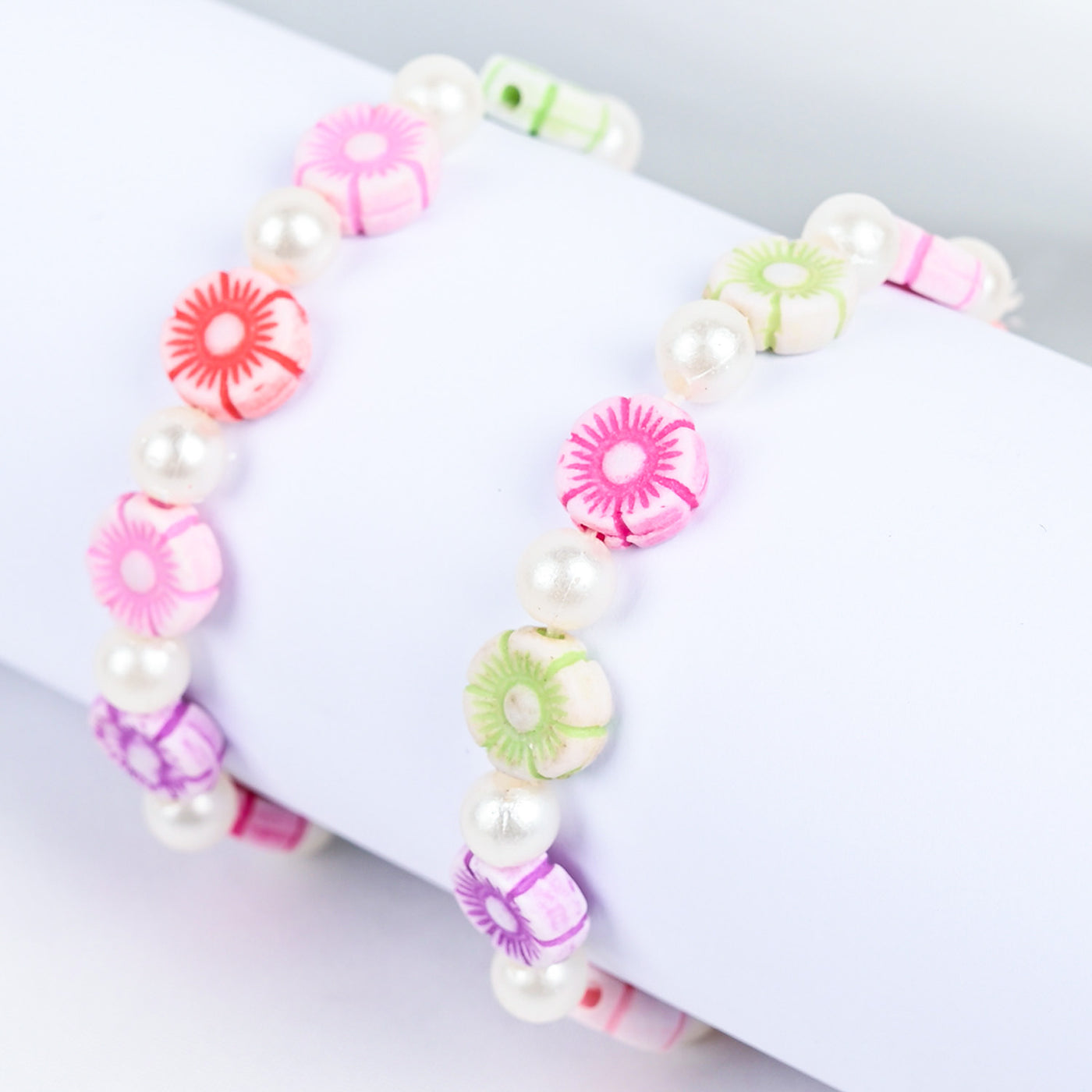 Girls Charm Beaded Bracelet