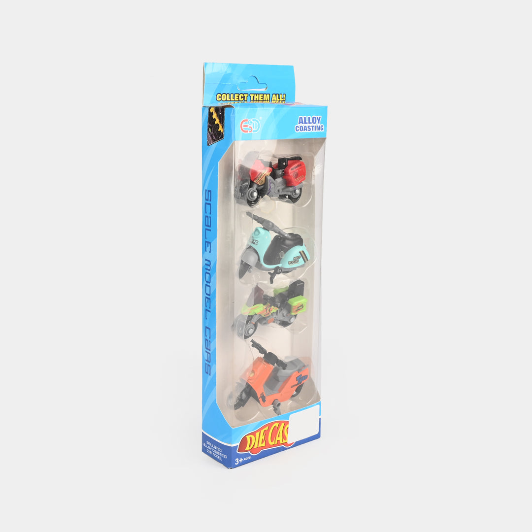 Die-Cast Scale Model Vehicles | 4PCs