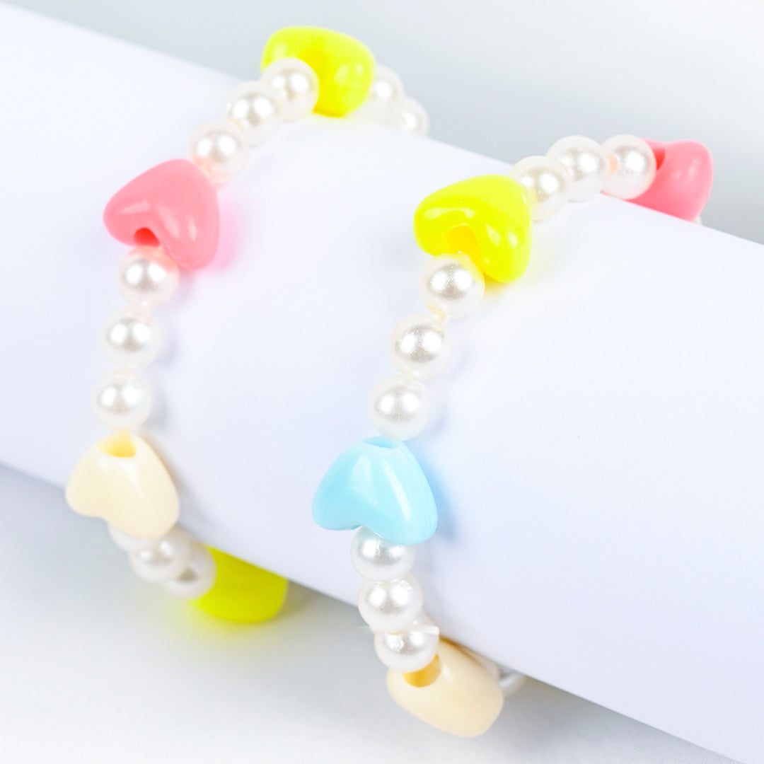 Girls Charm Beaded Bracelet