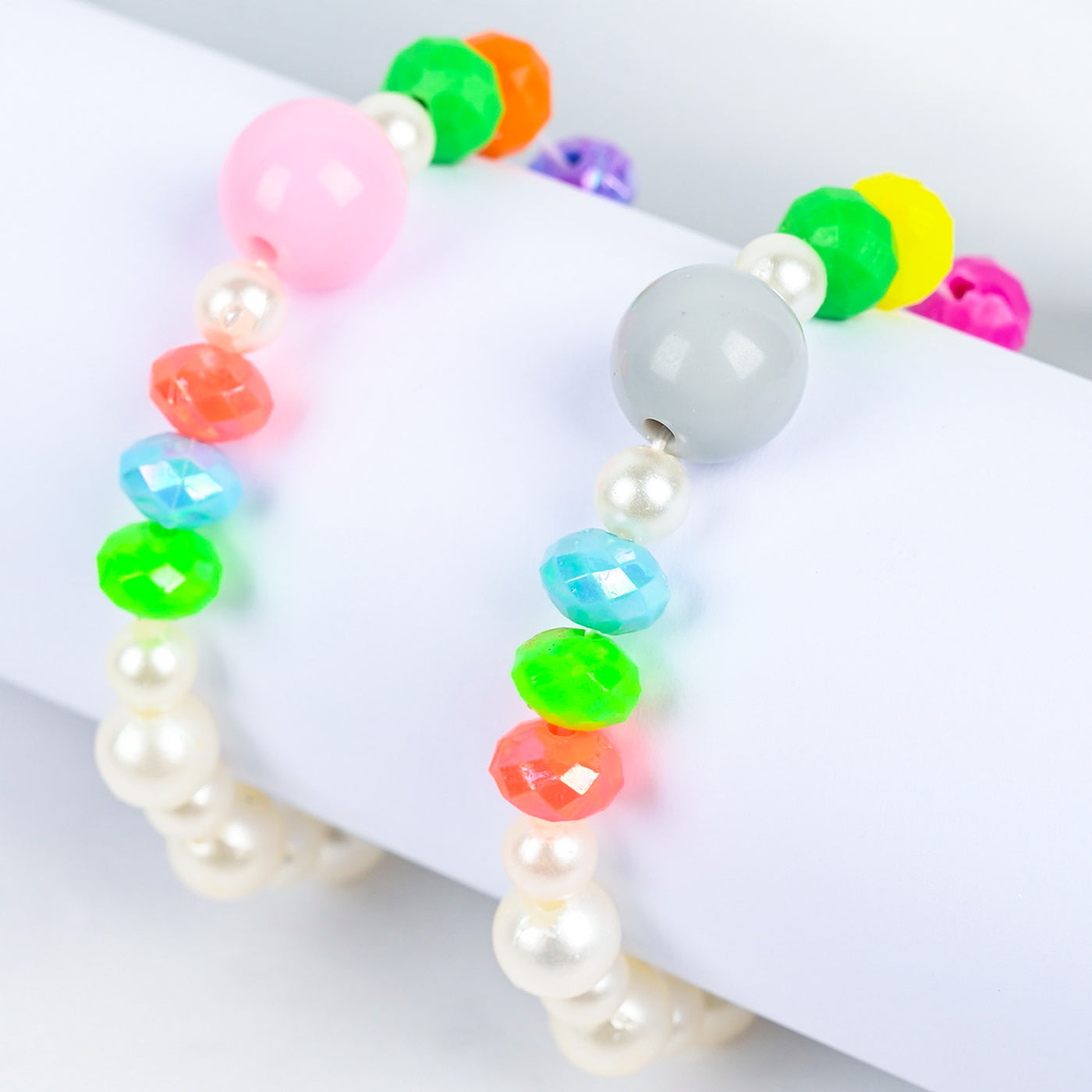 Girls Charm Beaded Bracelet