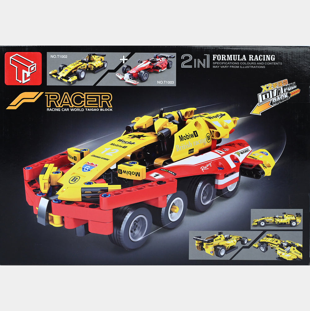 Formula Racing Car Blocks
