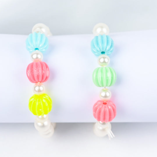 Girls Charm Beaded Bracelet