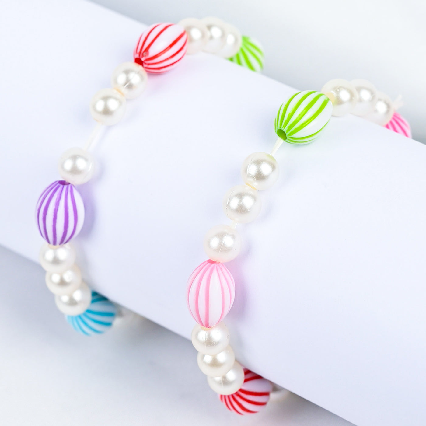 Girls Charm Beaded Bracelet