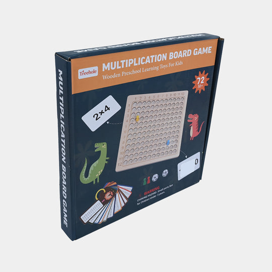 Wooden Multiplication Board Game 12x12
