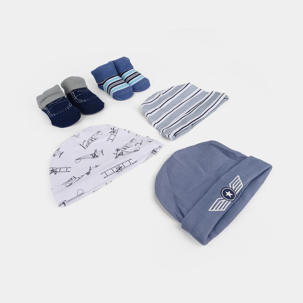 Baby Cap & Booties Set