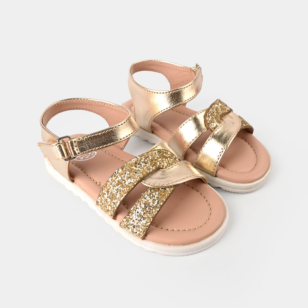 Girls Sandal ZF-001-Golden