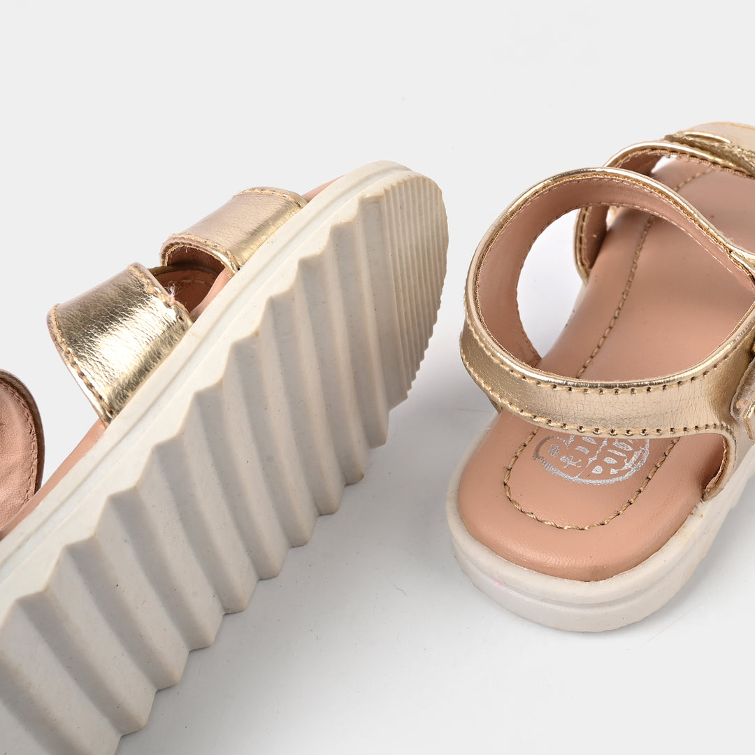 Girls Sandal ZF-001-Golden