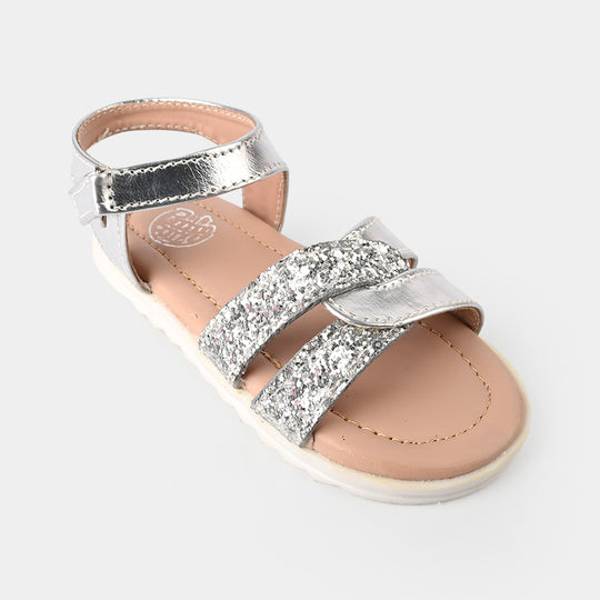 Girls Sandal ZF-001-SILVER