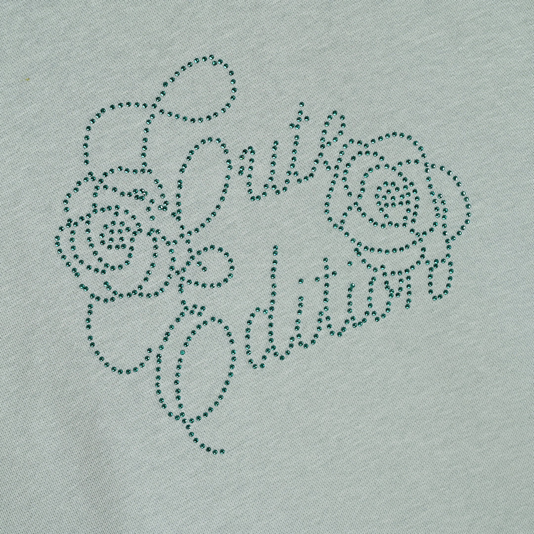 Girls Fleece Sweatshirt Cute Edition-Blue.Surf