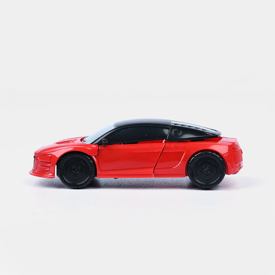 Alloy Model Transforms Car For Kids